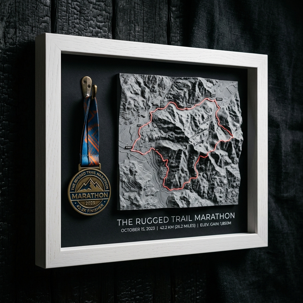 3D Route Frame 12×16